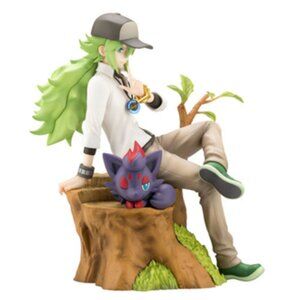 Kotobukiya Pokemon Center Limited Original N & Zorua 1/8 Figure Black White